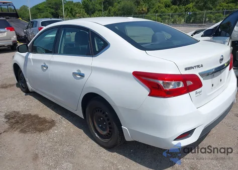 2017 Nissan Sentra Sv из США, поврежденный, VIN 3N1AB7AP9HY382844